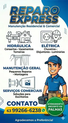 É para express "marido de aluguel"