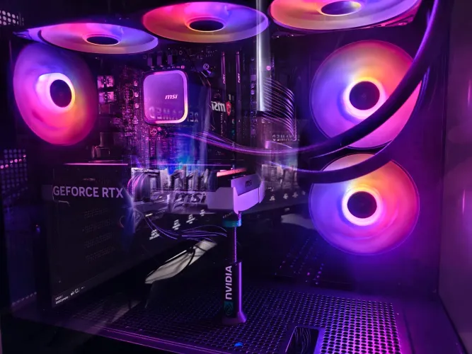 Pc gamer desktop alto desempenho rtx 5070 i5-14600kf 32gb ram 1tb SSD nvme