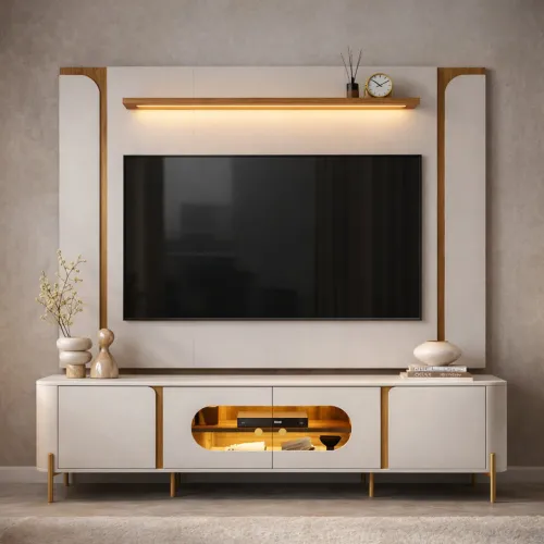 Rack Juquehy + Painel Maresias BECHARA, ideal para Tvs até 75? - Entrega Imediata;