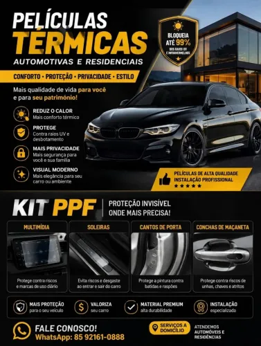 Fume automotivo e residenciais