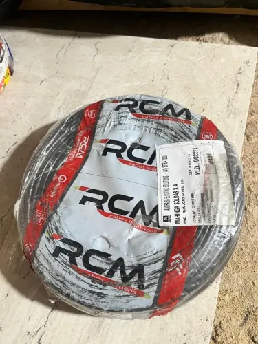 3 rolos de Cabo flexível RCM 6mm 100mtss