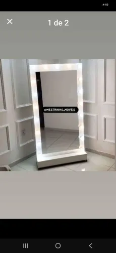 Espelho Camarim 100% MDF produto novo de Fábrica