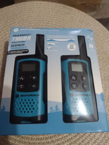 Rádio Comunicador Talkabout 25 km T100BR Motorola 