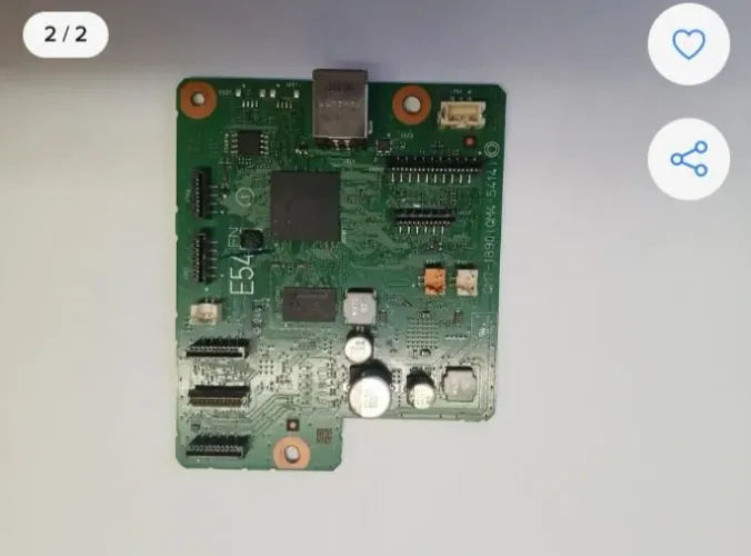Placa lógica Impressora Canon Pixma G3110, G3111 Usada. Peça de reposição 