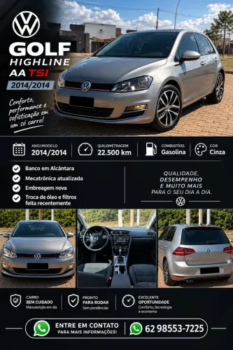 Volkswagen Golf Highline 1.4 TSI 140cv Aut. 2014