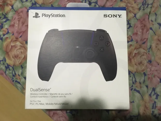 Controle novo ps5 black