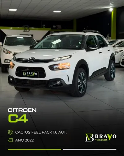Citroen C4 Cactus Feel Pack 1.6 16V Flex AUT 2022