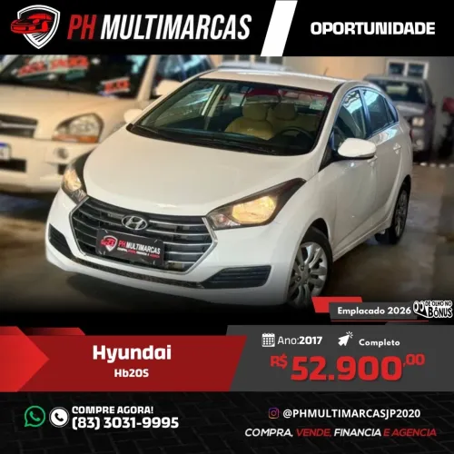 Hyundai HB20S C.plus/c.style1.0 Flex 12V Mec. 4P 2017