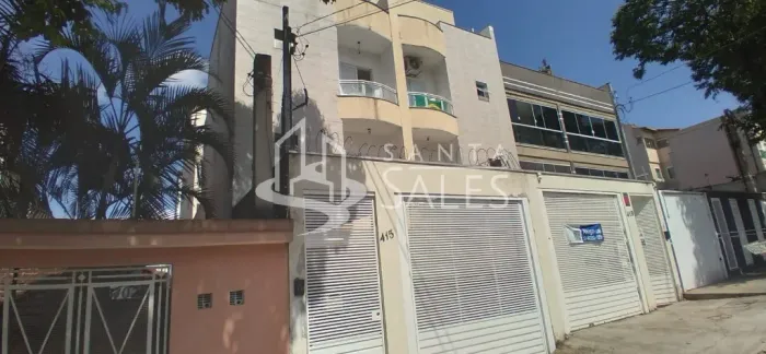 Cobertura de alto padrão à venda no bairro Paraíso em Santo André-SP: 3 quartos, 1 suíte, 