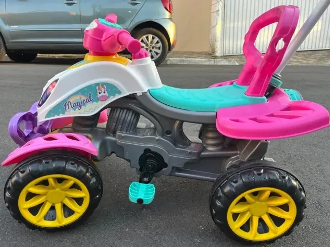 Carrinho De Passeio Infantil Quadriciclo Maral - Menina
