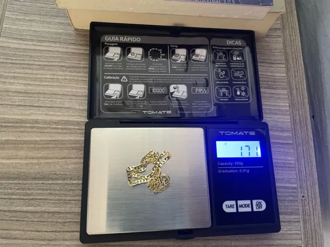 Pulseira de ouro 18k