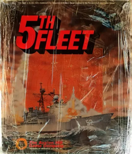 cd de jogo 5th fleet quinta frota navio de combate lacrado de fabrica 06cx