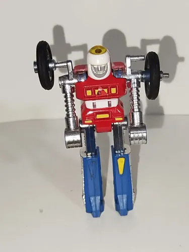Bandai Gobots Cy Kill com detalhes
