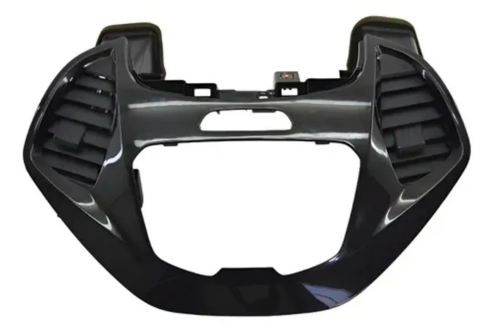 Moldura Central Painel Radio Com Difusor Ford Ka+ 2018 Origi Cinza