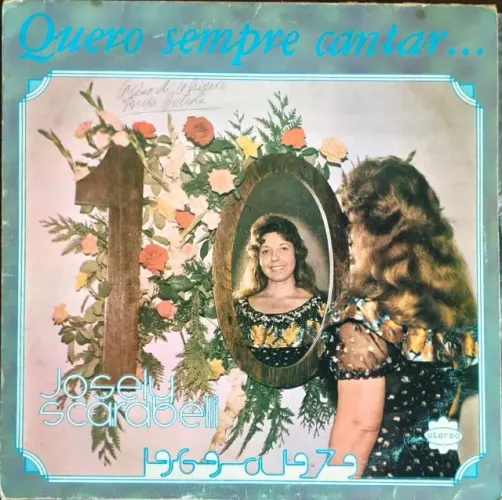 Lp Disco de Vinil Gospel Evangélico Josely Scarabell - Quero Sempre Cantar