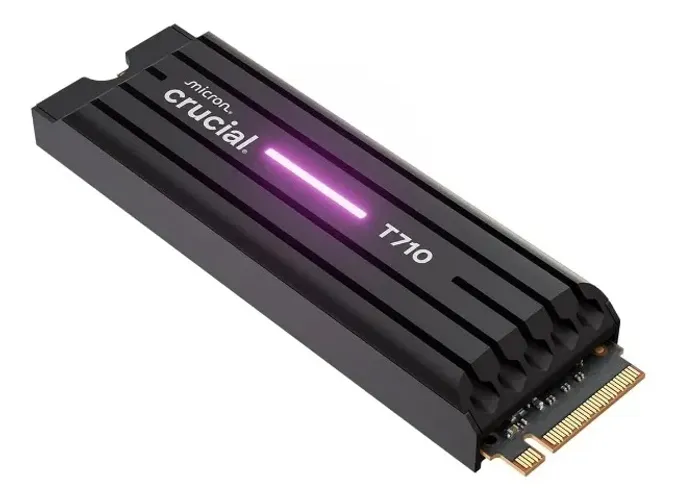 Crucial T710 Ssd 4tb Pcie 5,0 X4 Gen5 Nvme M2 Com Dissipador