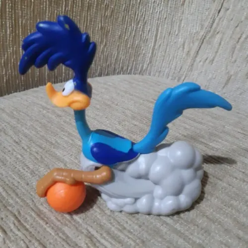 Boneco Papa-Léguas da coleção McDonald's Space Jam 2 - 11cm