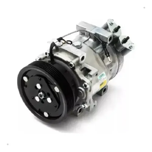 Compressor ar e mangueira ar condicionado Renault Sandero Stepwey 1.6 2010