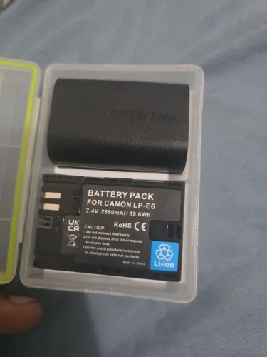 Bateria câmera canon lp e6