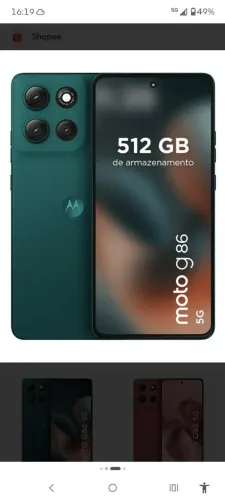 Moto G86 512 gb 12 ram ( novo)
