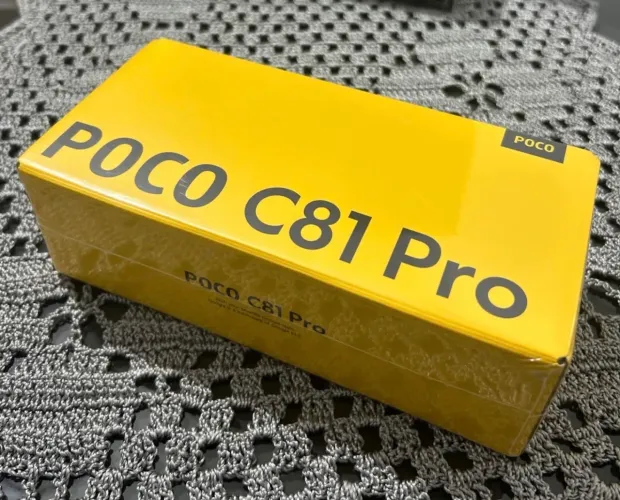 Celular Xiaomi POCO C81 Pro Dual SIM de 256GB