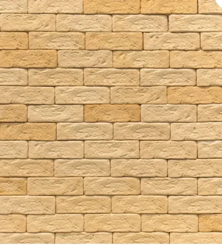 Tijolo Decorativo Brick Aparente Palha, da Kyoto Pedras