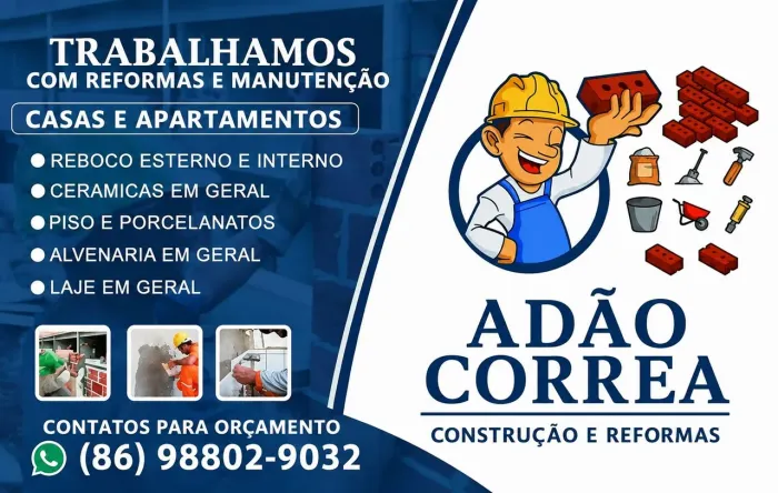 Pedreiro reforma em geral