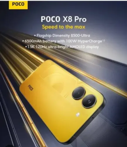Poco X8 Pro 5G de 512gb e 12gb ram, Xiaomi global, novo, lacrado.