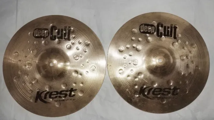 Hi Hat Chimbal 14 Deep Cult Krest Bronze B8