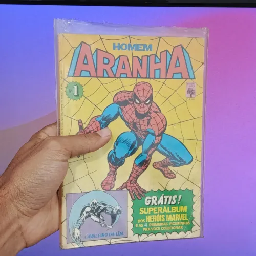 Revista homem aranha 1 editora abril