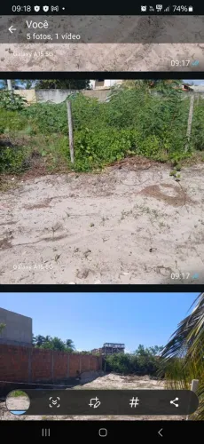 Terreno na aruana próximo a praia e condominios de luxo