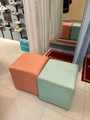 Puff tok stok colorido 