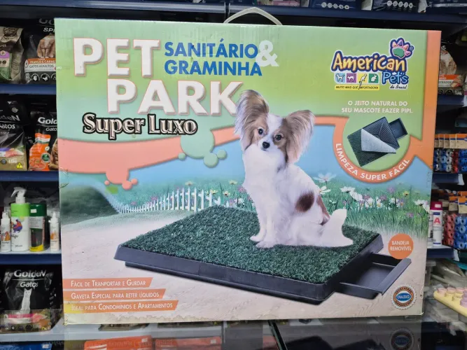 Sanitário & Gramínha Pet Park Super Luxo American Pets