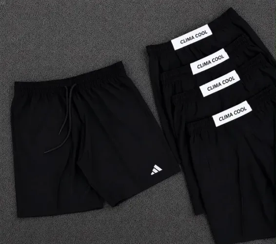 Short Elastano Adidas Preto