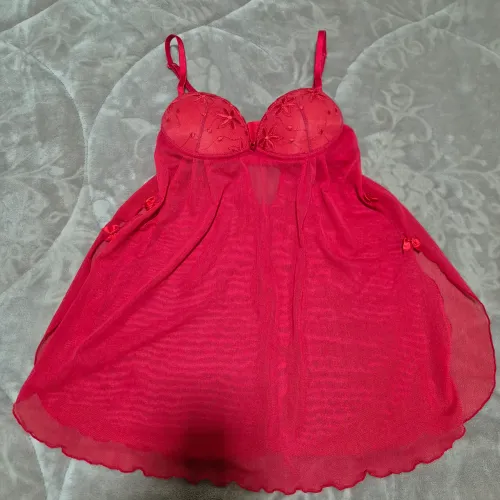 Lingerie Camisola Vermelha P