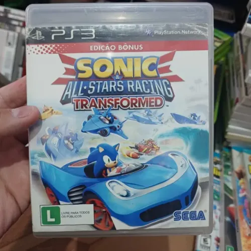 Jogo Sonic allstar racing transformed - Playstation 3