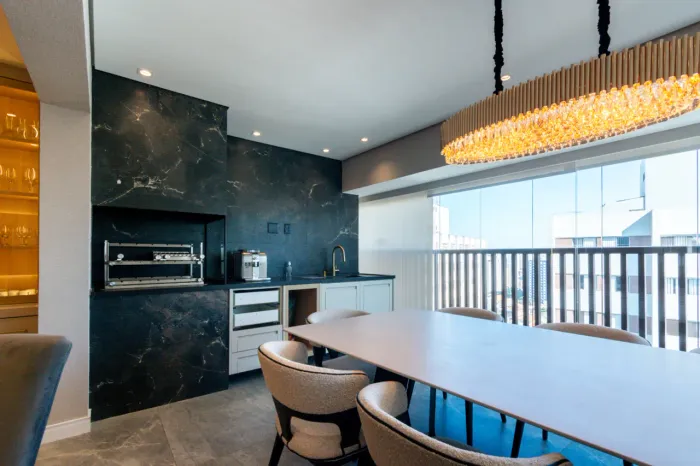 Apartamento para venda em Vila Gumercindo com 3 quartos, sendo 3 suítes, 138m²