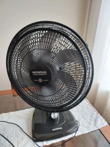 Ventilador Mondial Super Power 40cm 6 Pas 3 Velocidades 140W