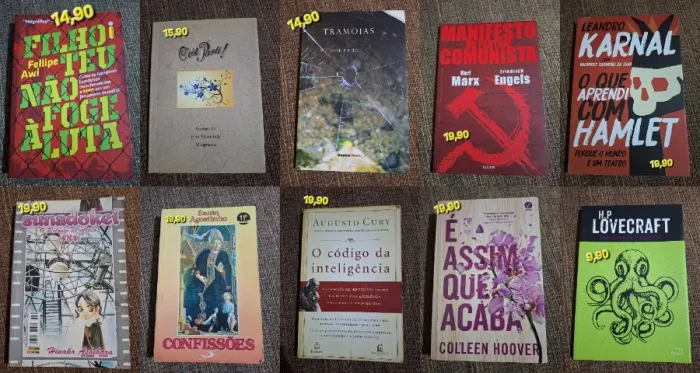[USADO] LIVROS DIVERSOS (VALORES NAS IMAGENS)