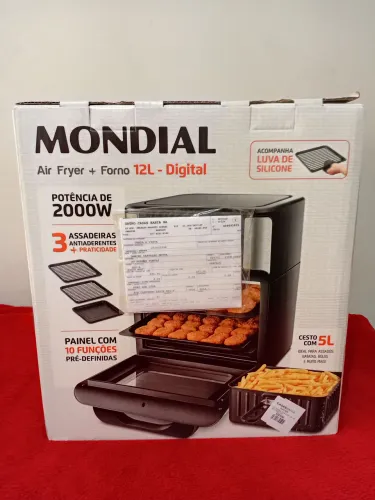 Air Fryer 12l na Caixa/Nota/Garantia (NÃO FAÇO MENOR PREÇO)