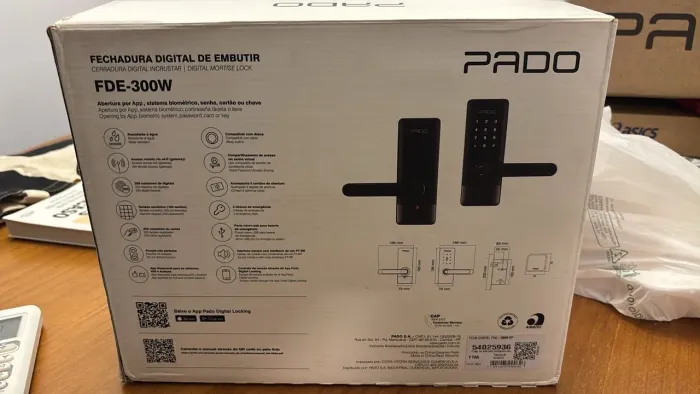 Fechadura Eletrônica Pado
