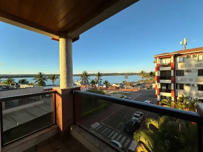 Locação Flat no Lake Side - Vista frontal para o Lago Paranoá