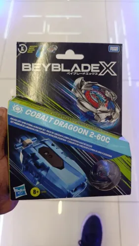 Beyblade X Cobalt Dragon Hasbro - Lacrado