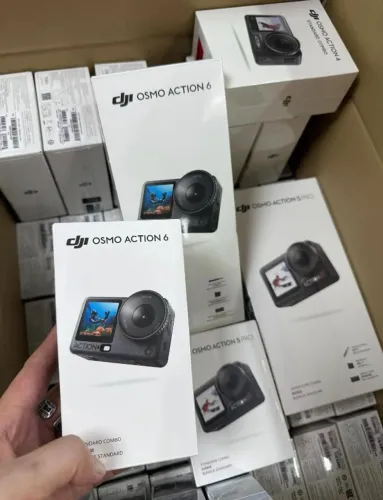 DJI Osmo Action 6 Standard Combo Lançamento Loja Física Pronta Entrega