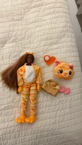 Barbie Cutie Reveal Nova Importada Negra