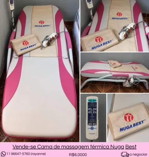 Cama de massagem