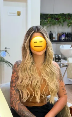 mega hair loiro, 145/150g, 60cm, usado apenas uma vez, fio brasileiro gaucho.