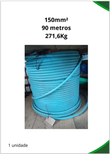 Cabos flexíveis de cobre