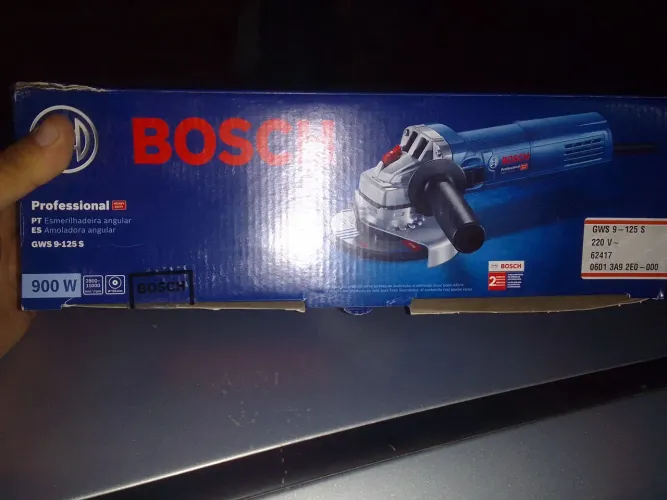 Esmerilhadeira Bosch com regulagem