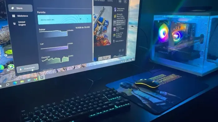 PC Gamer i5-10400F + RTX 3060 8GB + 16GB RAM + BRINDES